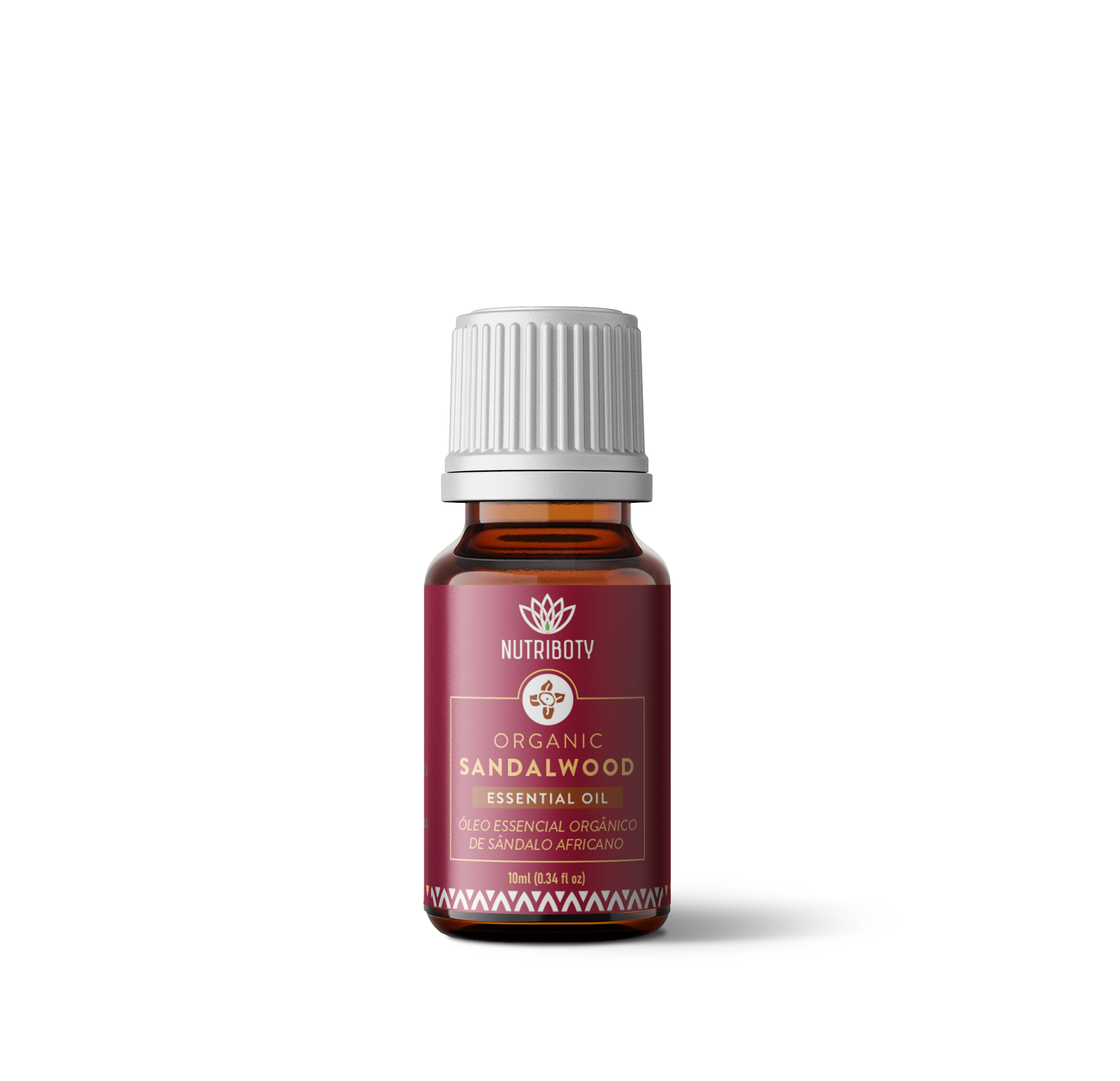 O óleo essencial de sândalo africano é caracterizado pelo seu aroma amadeirado, suave e um tanto balsâmico nas suas delicadas notas doces, apresenta propriedades que auxiliam na concentração e meditação. As excelentes propriedades de blending que apresenta e as suas propriedades antissépticas tornaram este óleo num valioso fixador e intensificador de outras fragrâncias. Aumenta o foco, a clareza, excelente para meditação e yoga. Aromaterapia.