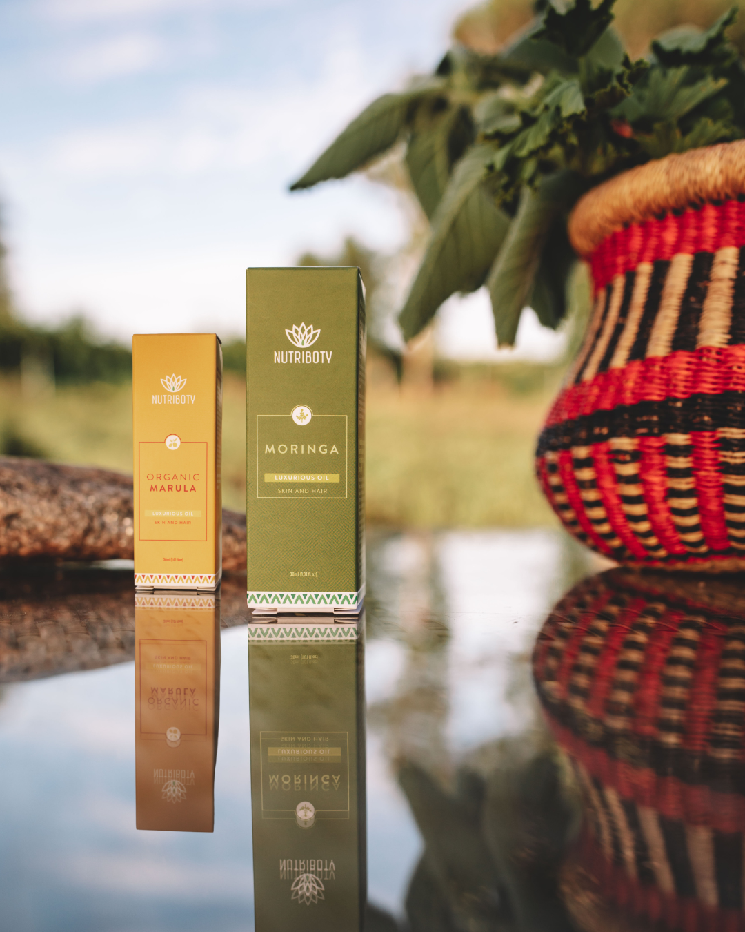 Óleos vegetais orgânicos, biológicos e certificados pela agricert. Sem diluição, com sementes prensadas a frio para uma qualidade superior, colheitas de matérias-primas à mão, salvaguardando as propriedades dos óleos. Moringa e Marula. 
