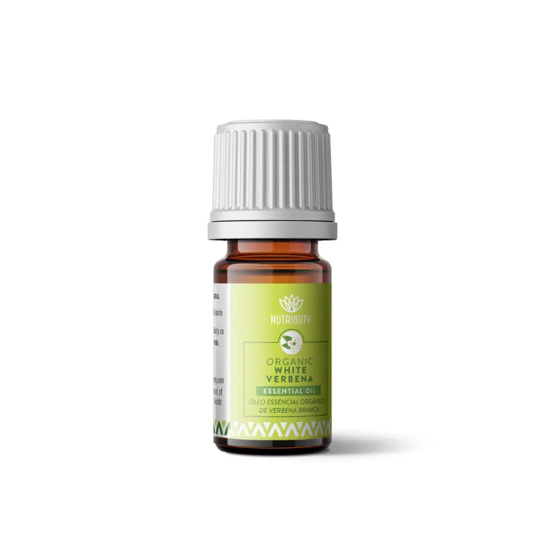 Óleo Essencial de Verbena Branca, Lippia alba ou Cidreira, destaca-se pelas suas ações calmantes, ansiolíticas, analgésicas, anti-infecciosas, inseticidas e anticonvulsivas. Ansiolítico e antidepressivo: controlar a ansiedade e mitigar as insónias; Anti-inflamatório e analgésico, alivia dores de cabeça.